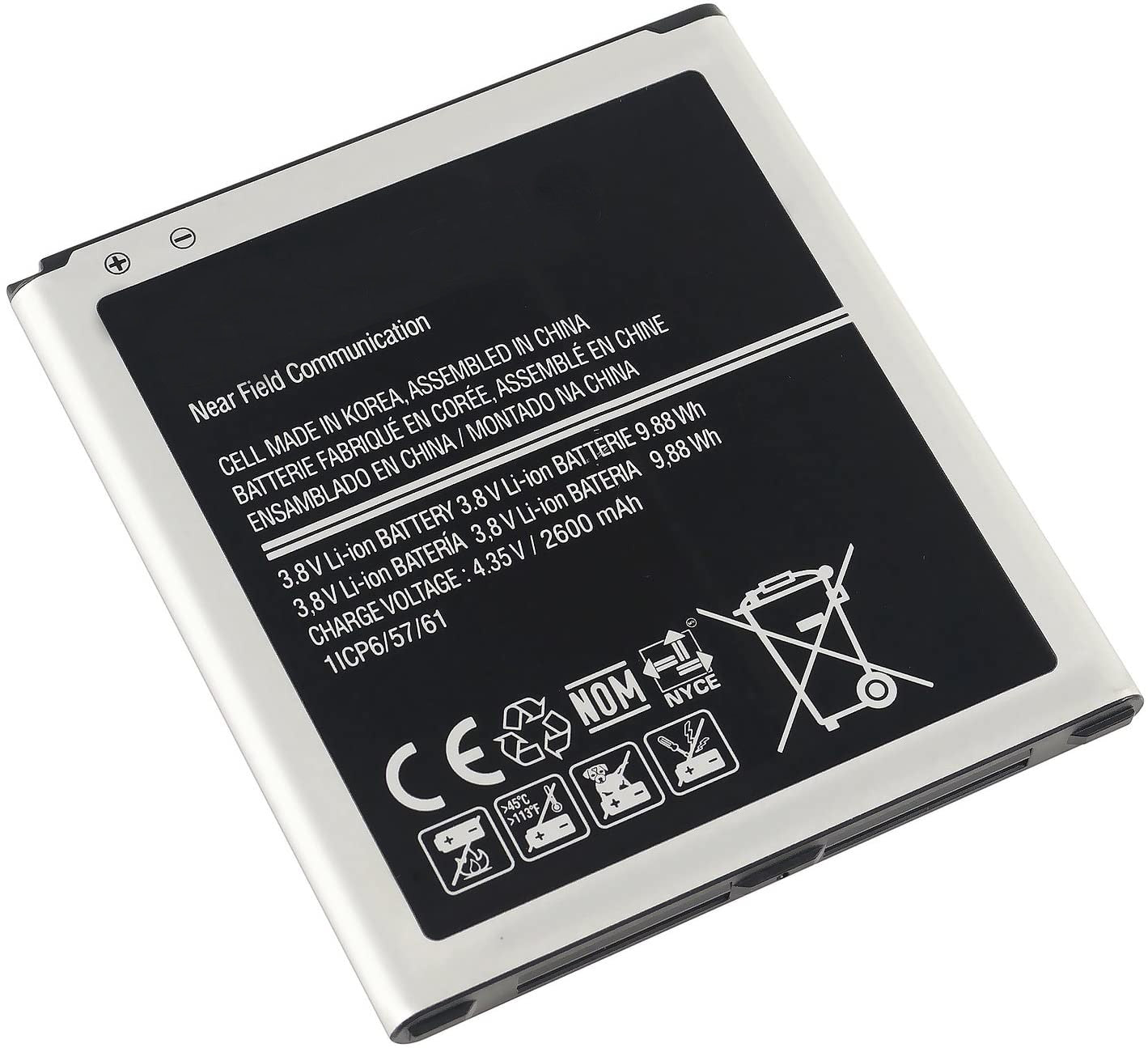 Akumuliatorius Samsung J5 J500/J320 J3 2016/G530 Grand Prime 2500mAh EB-BG530BBE OEM