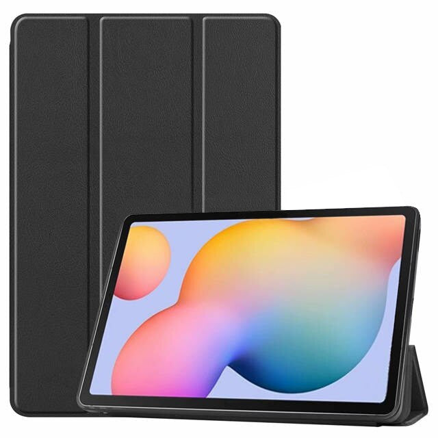 Dėklas Smart Leather Apple iPad Pro 10.5 2017/iPad Air 10.5 2019 juodas Planšetinių kompiuterių dėklai -   