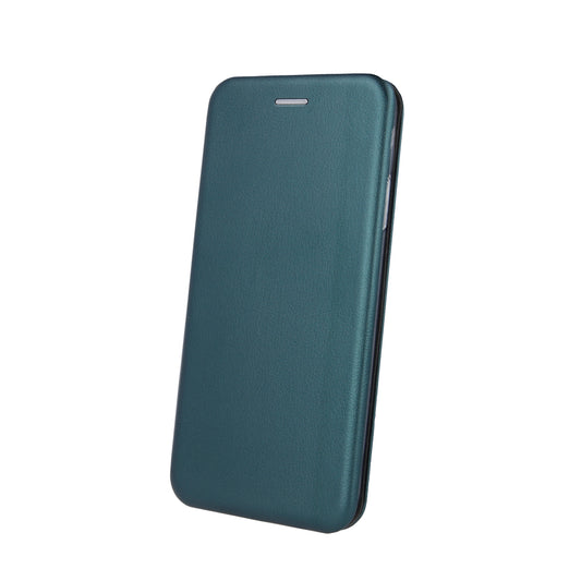 Dėklas Book Elegance Xiaomi Redmi Note 9 Pro/Note 9S/Note 9 Pro Max tamsiai žalias