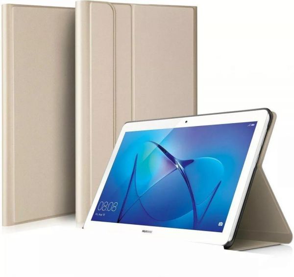 Dėklas Folio Cover Lenovo Tab M10 X505/X605 10.1 auksinis Planšetinių kompiuterių dėklai -   