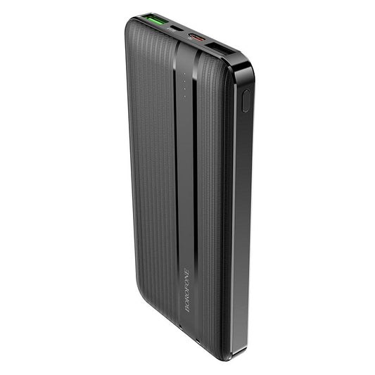 Išorinė baterija Power Bank Borofone BJ9 Type-C PD+Quick Charge 3.0 (3A) 10000mAh juoda Išorinės baterijos -   