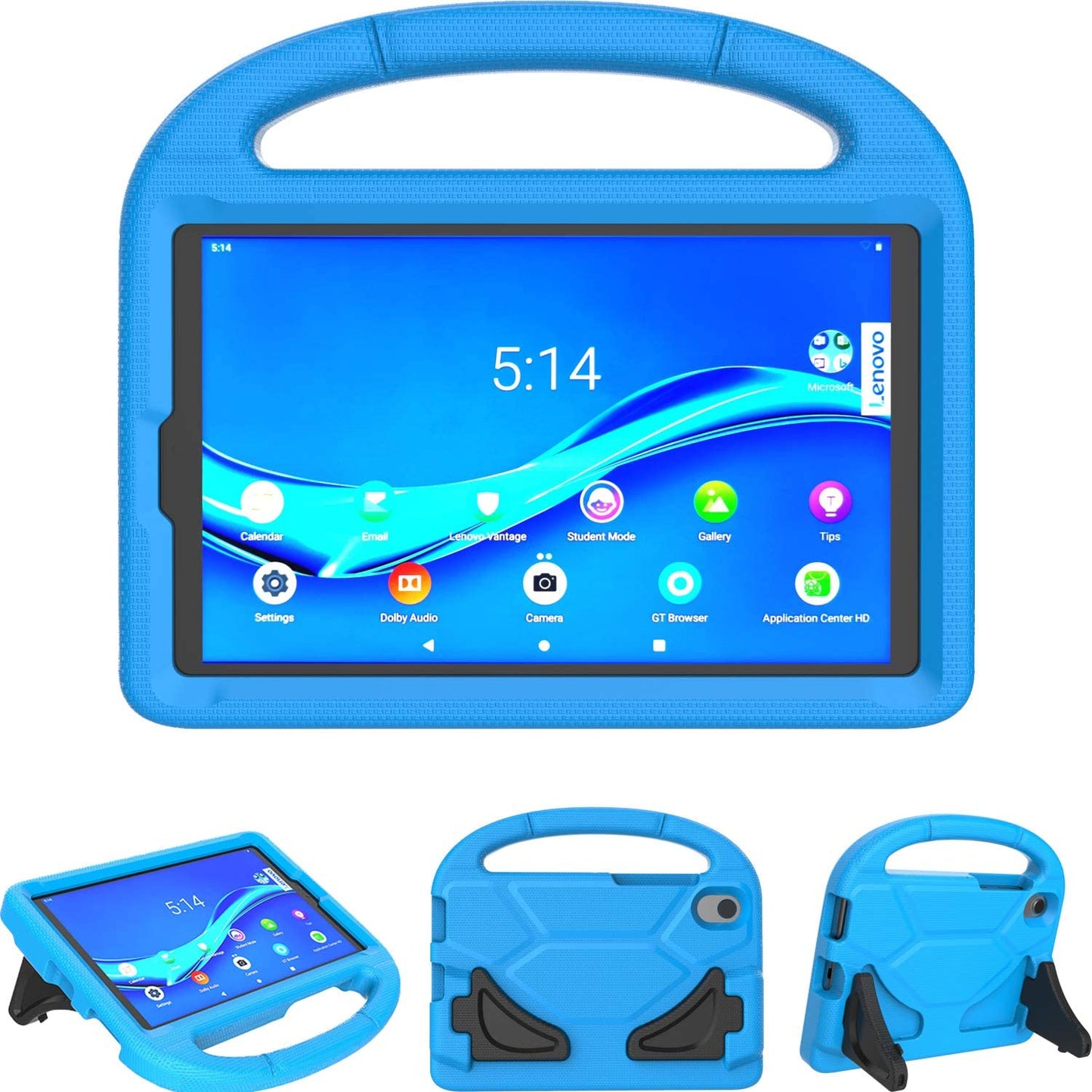 Dėklas Shockproof Kids Samsung T500/T505 Tab A7 10.4 2020/T503 Tab A7 10.4 2022 tamsiai mėlynas Planšetinių kompiuterių dėklai -   