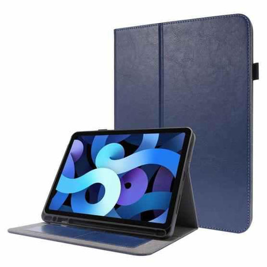 Dėklas Folding Leather Samsung T500/T505 Tab A7 10.4 2020/T503 Tab A7 10.4 2022 tamsiai mėlynas Planšetinių kompiuterių dėklai -   