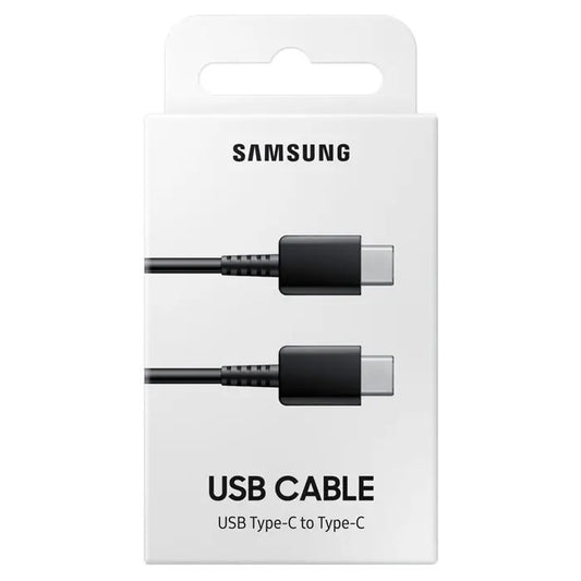 USB kabelis Samsung EP-DA705BBEGWW Type-C-Type-C 1.0m juodas