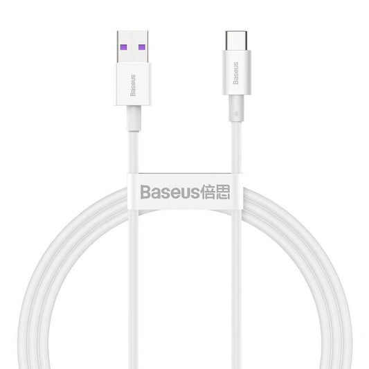 USB kabelis Baseus Superior iš USB į Type-C 66W 2.0m baltas CATYS-A02