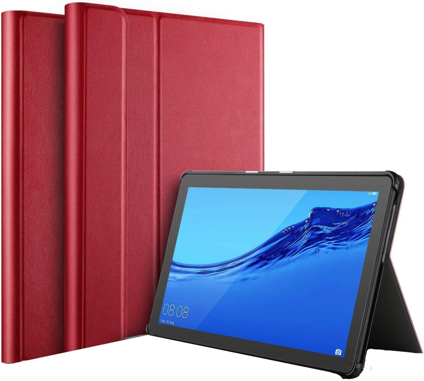 Dėklas Folio Cover Lenovo Tab M10 Plus X606 10.3 raudonas