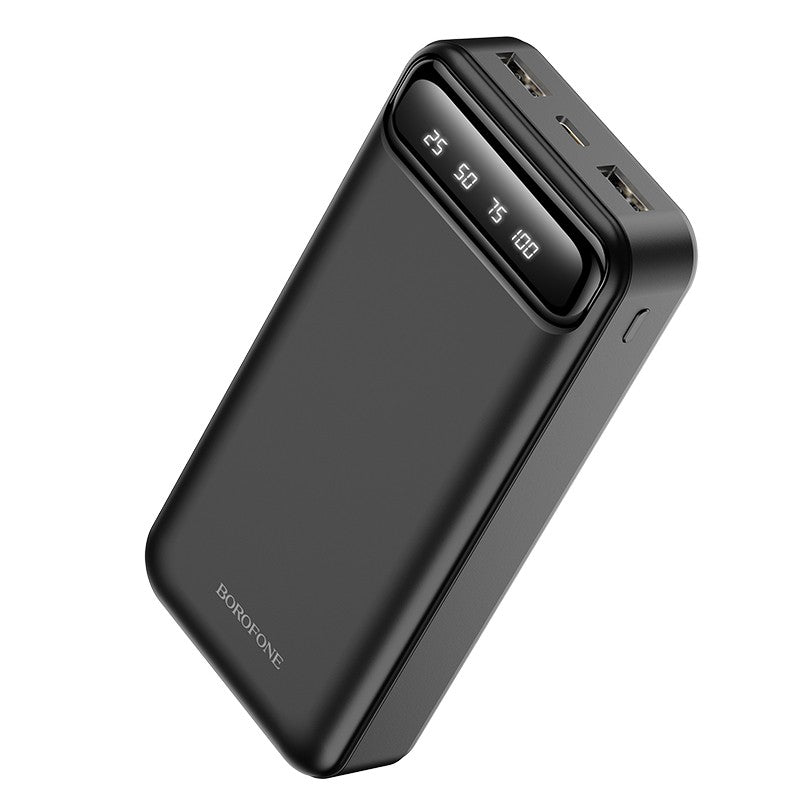 Išorinė baterija Power Bank Borofone BJ14A 2xUSB 20000mAh juoda Išorinės baterijos -   