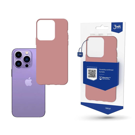 Dėklas 3mk Matt Case Apple iPhone 14 Plus rožinis