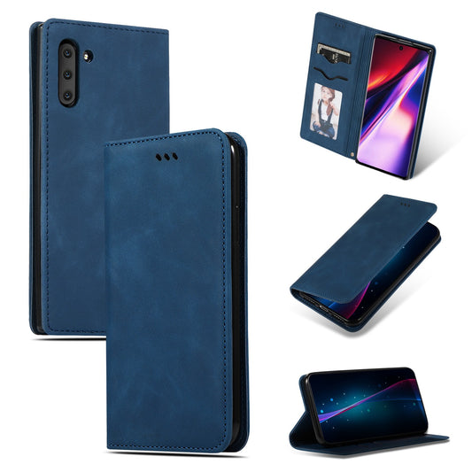 Dėklas Business Style Samsung S916 S23 Plus 5G tamsiai mėlynas Telefonų dėklai -   