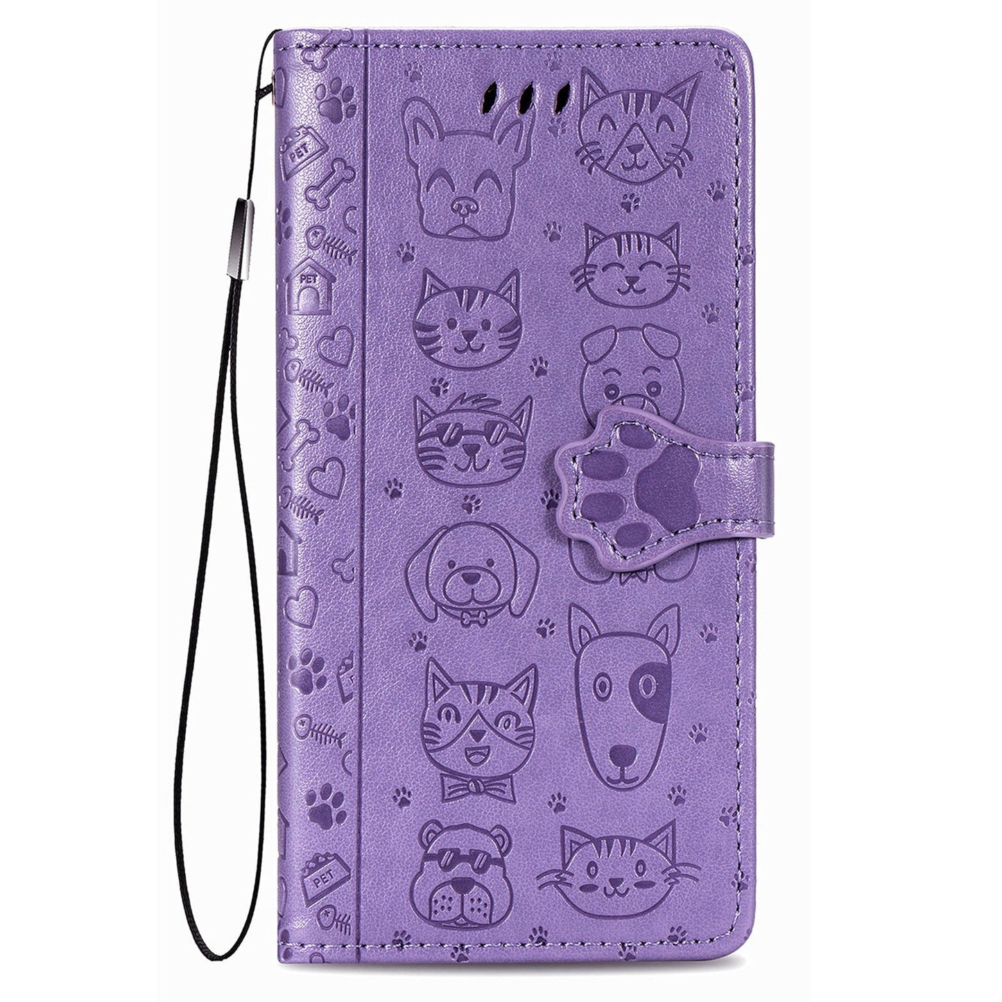 Dėklas Cat-Dog Samsung A346 A34 5G violetinis Telefonų dėklai -   