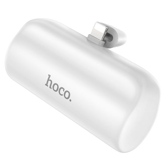 Išorinė baterija Power Bank Hoco J106 Lightning 5000mAh balta Išorinės baterijos -   