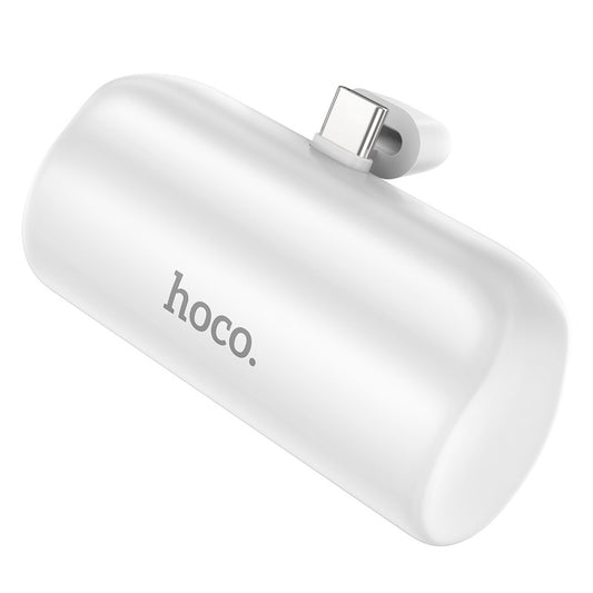 Išorinė baterija Power Bank Hoco J106 Type-C 5000mAh balta Išorinės baterijos -   