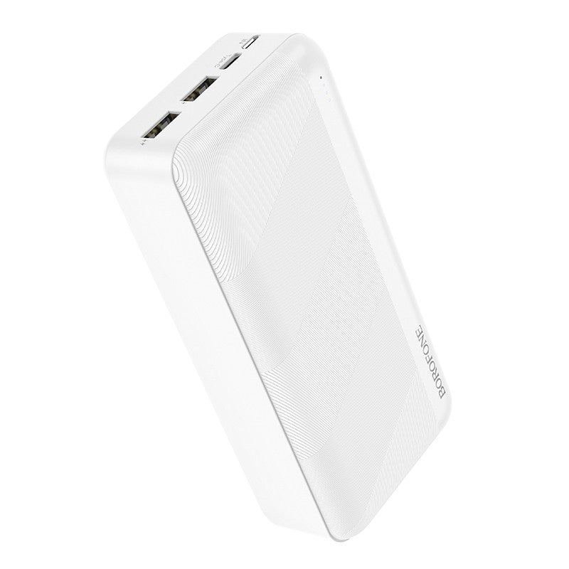 Išorinė baterija Power Bank Borofone BJ27B 2xUSB 30000mAh balta Išorinės baterijos -   