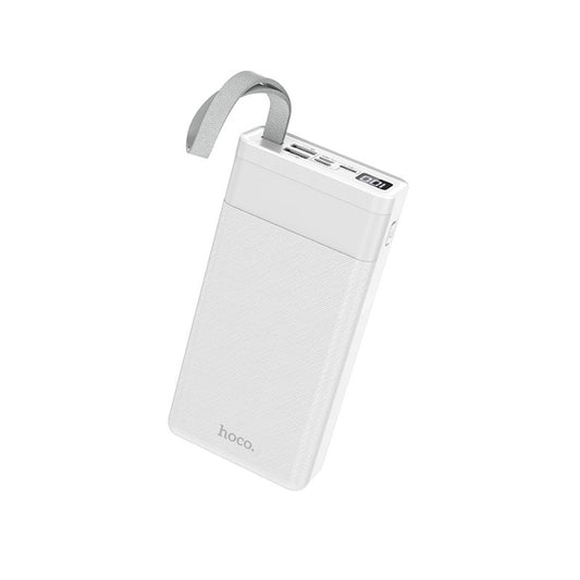 Išorinė baterija Power Bank Hoco J73 2A 30000mAh balta Išorinės baterijos -   