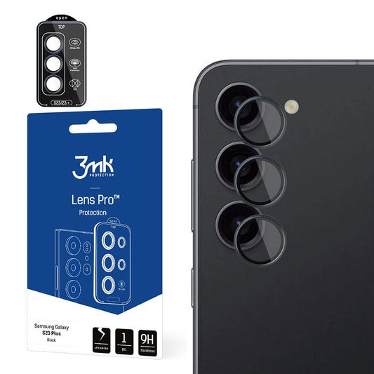 Apsauginis stikliukas kamerai 3mk Lens Pro Samsung S911 S23 5G Kameros apsaugos -   