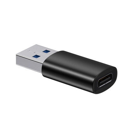 Adapteris Baseus Ingenuity Series USB-A3.1 to Type-C OTG juodas ZJJQ000101 Telefonų dėklai -   