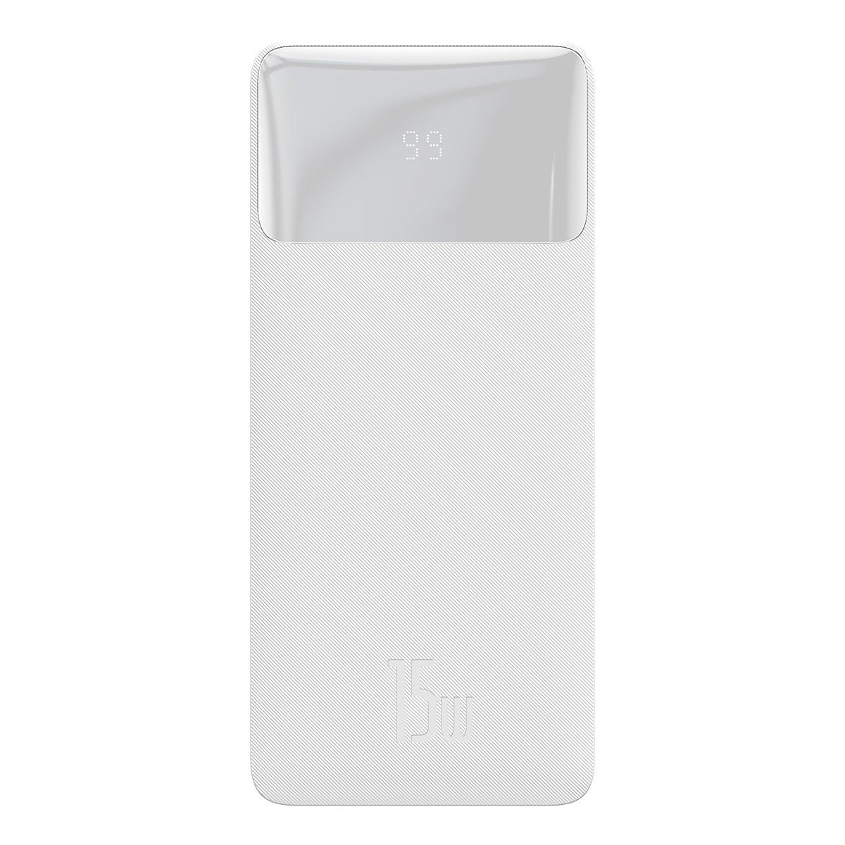 Išorinė baterija Power Bank Baseus Bipow 15W 20000mAh + MicroUSB 0.25m balta PPBD050102 Išorinės baterijos -   