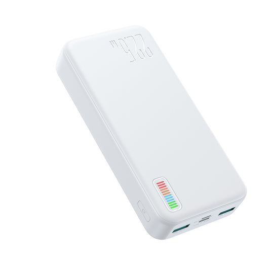 Išorinė baterija Power Bank Joyroom JR-QP195 22.5W 20000mAh balta Išorinės baterijos -   