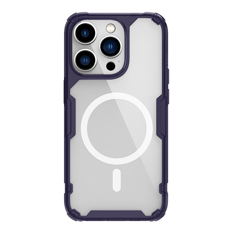 Dėklas Nillkin Nature TPU Pro Magnetic Apple iPhone 14 Pro Max violetinis Telefonų dėklai -   