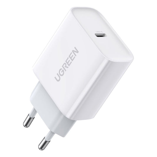 Įkroviklis Ugreen CD137 USB-C 20W 3A baltas