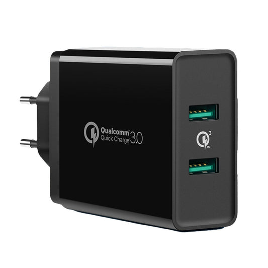 Įkroviklis Ugreen CD161 2xUSB-A 36W juodas