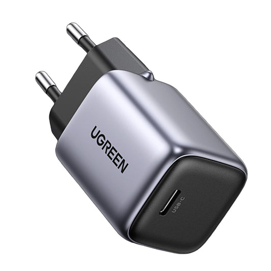Įkroviklis Ugreen CD319 30W GaN USB-C juodas