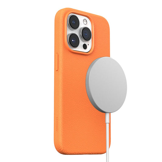 Dėklas Joyroom JR-BP006 Magnetic Protective Phone Case Apple iPhone 15 Pro oranžinis Telefonų dėklai -   