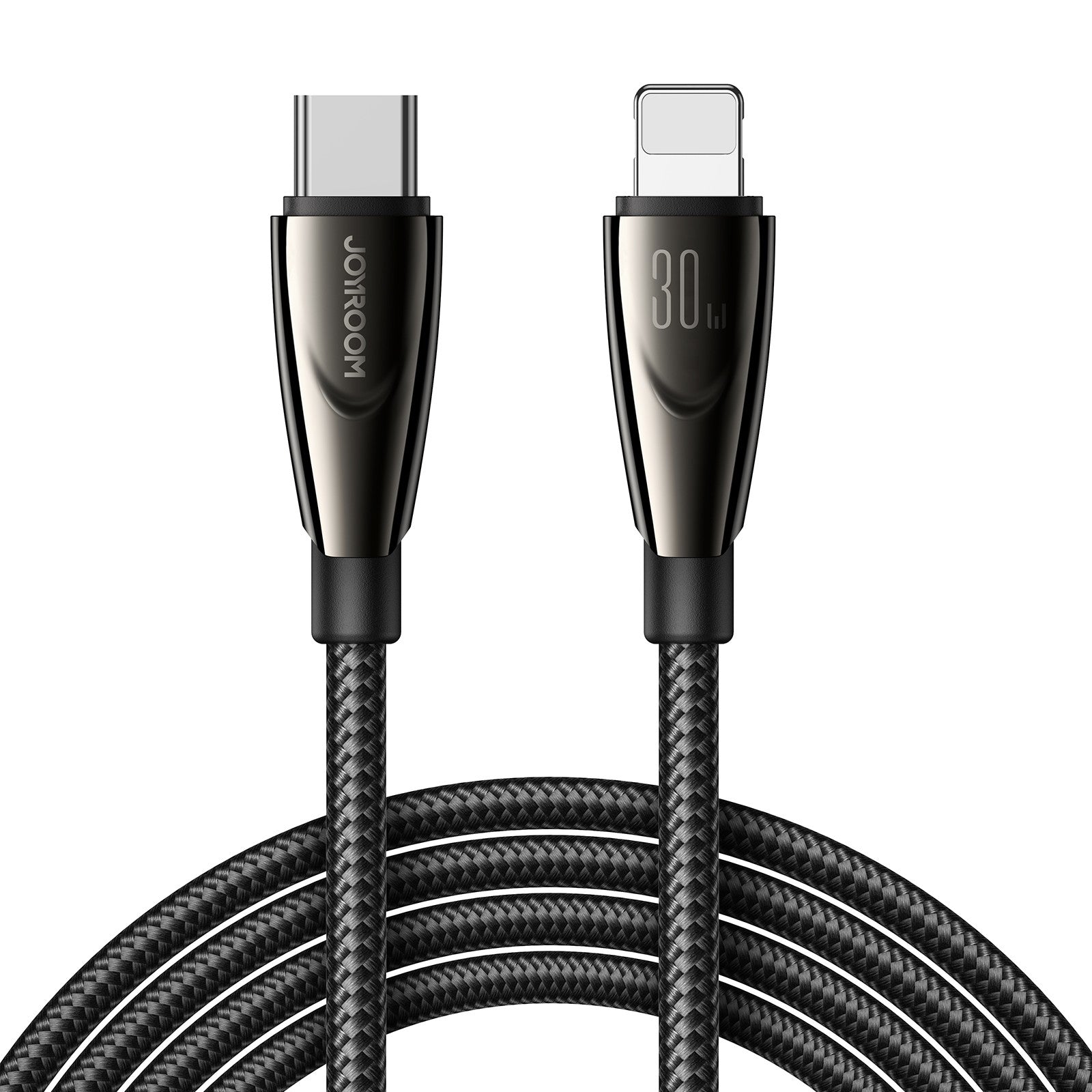 USB kabelis Joyroom SA31-CL3 USB-C to Lightning 30W 1.2m juodas Default Title