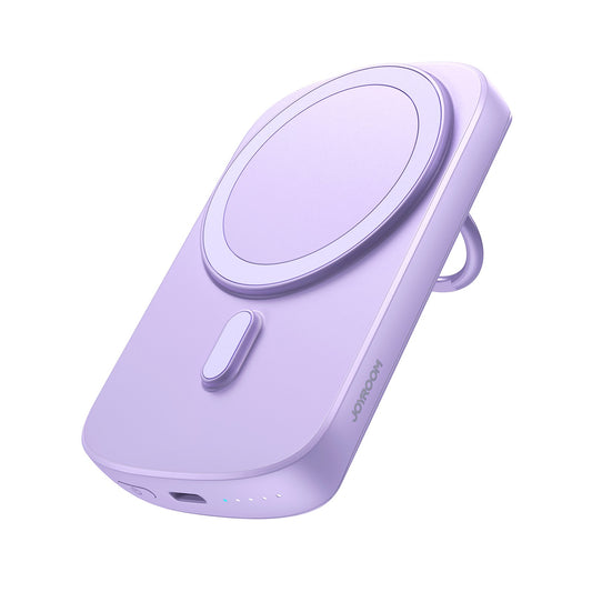 Išorinė baterija Power Bank Joyroom JR-W030 20W Magnetic Wireless 6000mAh violetinė Išorinės baterijos - Default Title  