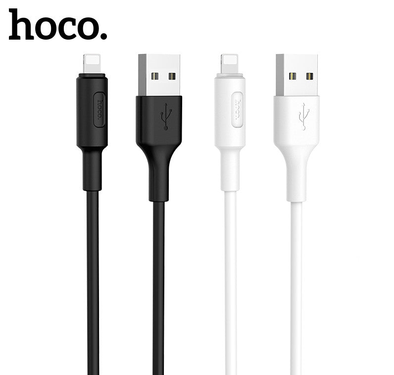 USB kabelis Hoco X25 Lightning 1.0m baltas