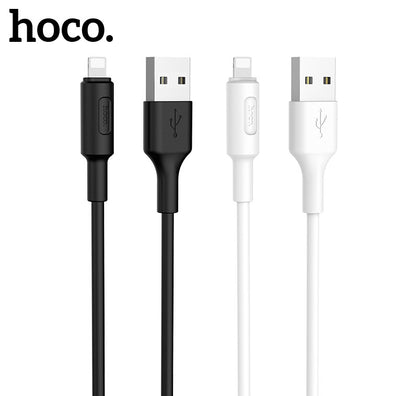 USB kabelis Hoco X25 Lightning 1.0m baltas